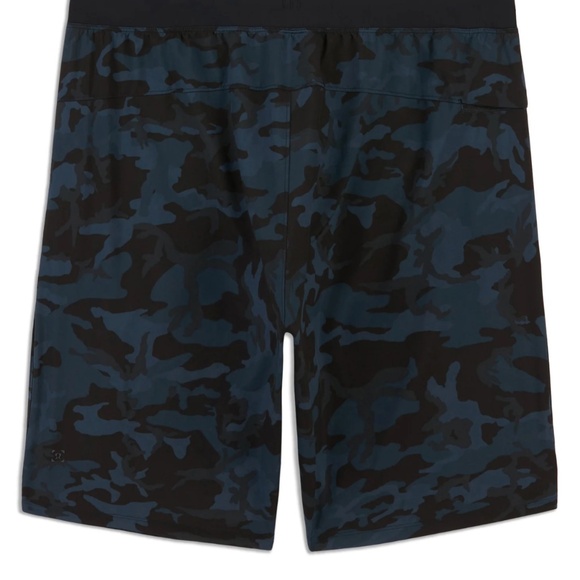 LULULEMON T.H.E. Short 9" linerless blue Camo shorts - Picture 2 of 5
